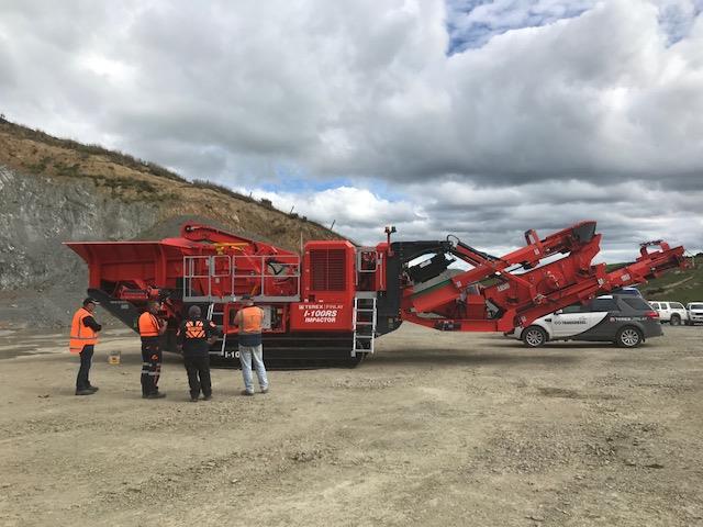 New I-100 Terex Finlay Impact Crusher to Southern Aggregates