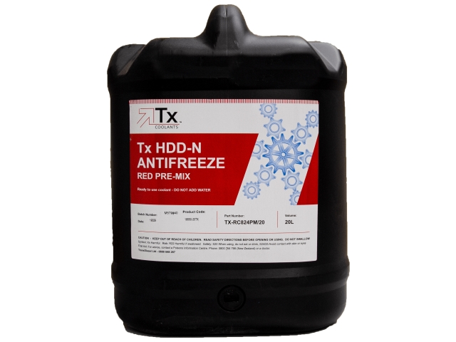 Tx HDD-N Antifreeze Red Premix 20L