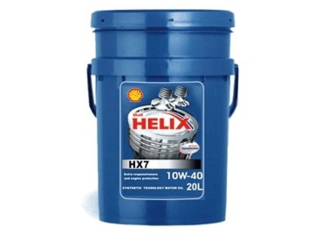 Shell Helix HX7 SN+10W-40/20L